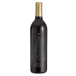 Starry Pine Etched Wine w/ Gift Box