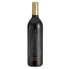 Starry Pine Etched Wine w/ Gift Box